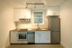 One wall kitchen design