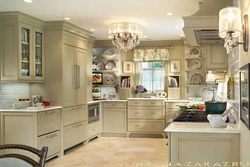 Chandeliers for a classic kitchen photo