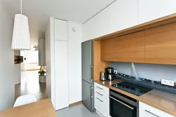 Кухня маленькая шкафы в потолок фото
