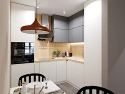 Кухня Маленькая Шкафы В Потолок Фото