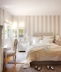 Stripe bedroom design