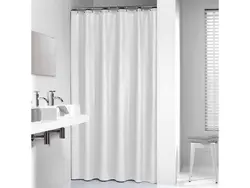 Modern curtains for the bathroom photo