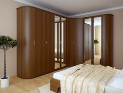 Photo of fashionable wardrobes in the bedroom