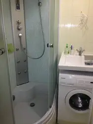 Xruşşovdakı vanna otağı duş künc fotoşəkili ilə