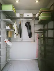 Photo of storage rooms in an apartment in a panel house