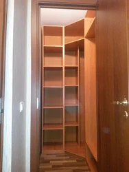 Photo of storage rooms in an apartment in a panel house