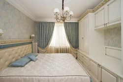 Curtain design for bedroom in classic style