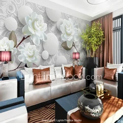 Modern Wallpaper Color For Living Room Photo