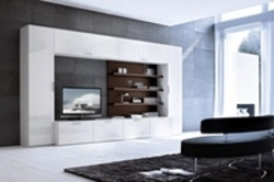 Modern walls in the living room 2023 photos