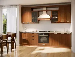 Кухни орехового цвета фото в интерьере