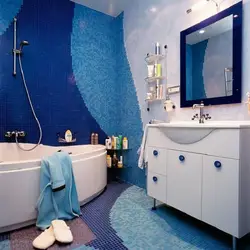 Ванна сине голубая фото