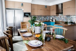 Kitchen mediterranean interior photo