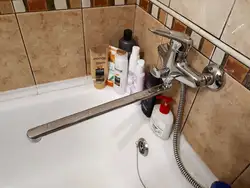 Фото как установить смесители на ванну