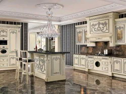 Italian kitchens in classic style photos