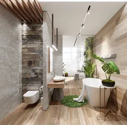 Bathroom Design In Eco Style