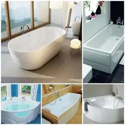 Types of bathtubs photos and sizes