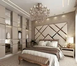 Stylish bedrooms in a modern style photo