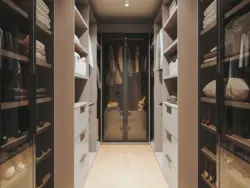 Dressing room 12 sq m design