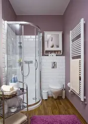 Bathroom with shower and toilet design