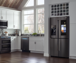 Кухни с холодильником side by side дизайн