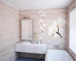 Plastic panels for bathroom walls photo