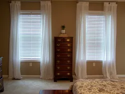 Blinds for the bedroom in a modern style photo