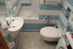 Фото ванной комнаты с туалетом вместе