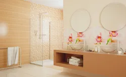 Ceramic Tiles In The Bathroom Interior