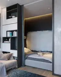 Дизайн квартир с нишей для кровати фото