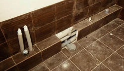 Pipe for bath and toilet photo