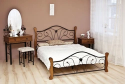 Wrought iron bedroom photo