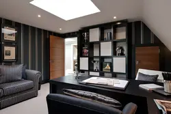Modern interior living room office