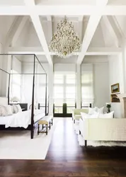 Дизайн Спальня Высокий Потолок
