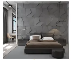 3D Panels For Walls In The Interior Photo Bedroom