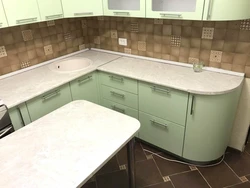 Royal Opal Countertop In The Kitchen Interior