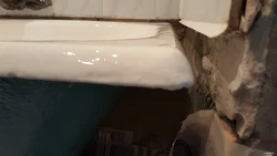 Как заделать ванну от стены щели фото