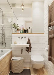 Scandinavian Bathroom Design With Toilet