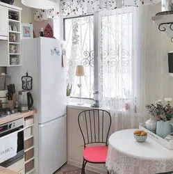 Design of a cozy kitchen in an apartment photo
