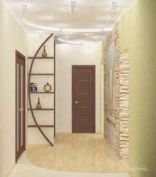 Corridor Interior In An Apartment Of A Panel House Photo
