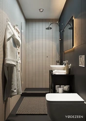 Bathroom Design 3 Sq M With Shower Bath