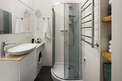 Small bathroom design with shower photo