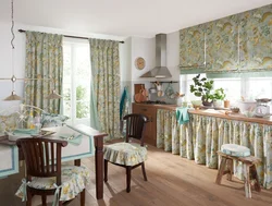 Kitchen Design Provence Curtains