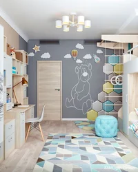 Children's bedroom design for a child