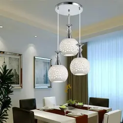 For the kitchen chandeliers photo in a modern style