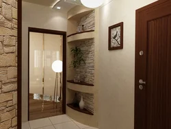 If there is no corridor in the apartment photo