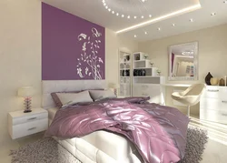 Дизайн Спальни В Фиолетовых Тонах
