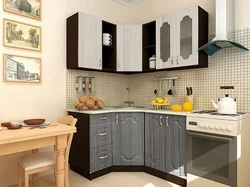Модели угловых кухонь для маленькой кухни фото