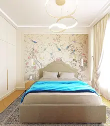 Красивые обои для спальни в квартире дизайн фото