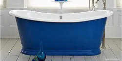 Blue bath pictures