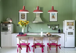 How to paint a kitchen what color photo